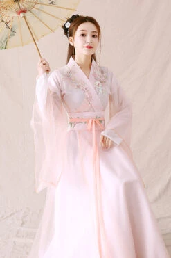 Chinese Ancient Style Fairy Air Dance Performance Hanfu Dress -LolitaInside 09b68c87b8a83933608b4ebb5add70c1