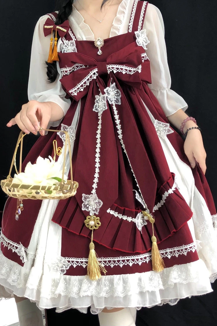 Chinese Style Rainbow Fairy Elegant Sweet Lolita JSK Dress 3 Colors 3 Chinese Style Rainbow Fairy Elegant Sweet Lolita JSK Dress 3 Colors