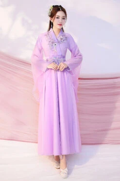 Chinese Ancient Style Fairy Air Dance Performance Hanfu Dress -LolitaInside 0f614edb52ecfeacd9174402d5accad4