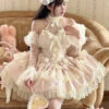 Princess Sleeveless Ruffle Bowknot Lace Sweet Lolita Jsk Dress 4 Colors -LolitaInside 3a99ea90999d1e28753a849270af8385