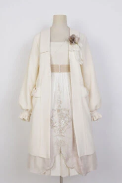 White Chinese Style Bronzing Flower Embroidery Sweet Lolita Jsk Dress -LolitaInside 3d0367087d0b04e0a3c1399ecfab6dd5