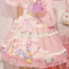 Pink Candy Party Lace Long Sleeves Bowknot Multi-Layer Ruffled Sweet Lolita JSK Dress -LolitaInside 40e4d5ba822b90fd06cc5e8e1852a6a9