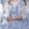 Polka Point Print Bowknot Multi-Layer Princess Sweet Lolita Jsk Dress -LolitaInside 4d9f0617fdfe271a77e38ee9edfe0e44 40554958 07b3 4847 b340 f542d5eda081