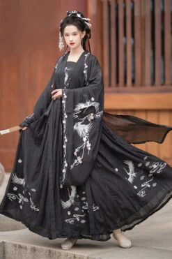 Original Chinese Ancient Style Heyungui Hand Embroidery Sweet Hanfu Dress Full Set -LolitaInside 5b436d4dd880058d17fcdd87bca1fbb6