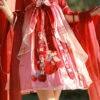 Red Original Strawberry Printed Chinese Embroidered Fake Collar Shawl Sweet Lolita Dress Full Set -LolitaInside 5df89c60e4cd916fc0962f7855bf3372