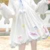 White Doll Collar Long Sleeves Candy Bowknot Sweet Lolita Dress -LolitaInside 72a4ba83a1b469f650ba56a56694ac32