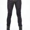 Black Punk Glued Fake Two Pieces Mens Pants -LolitaInside 7765954393dfaa3f3fdbc1f32d0cdd72