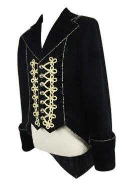 Golden Disc Flowers Hand Embroidered Gothic Mens Coat -LolitaInside 8a1313cada91bd27826ce75865489f32