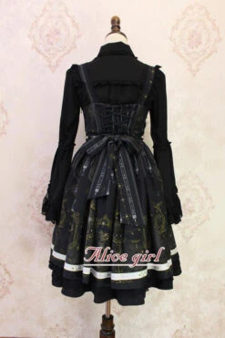 Angel Cross Print Lace Bowknot Cardigan Ruffled Sweet Lolita JSK Dress -LolitaInside 98cb18bbe2134a74703cd6de5497e39c