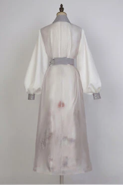 Beige Original Chinese Style Elegant Ink Printing Classic Lolita Hanfu Dress Full Set -LolitaInside 9c9988ed9df496a6a34ad2bb08689c36