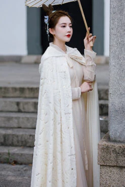 Beige New Fairy Sweet Hanfu Dress -LolitaInside c566adb78e0b57017809a796db48e146