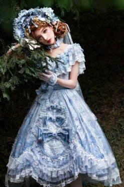 Blue The Key To The Secret Realm Gorgeous Wedding Princess Sweet Lolita Dress Set 14 Blue The Key To The Secret Realm Gorgeous Wedding Princess Sweet Lolita Dress Set -LolitaInside c696dbd5c2b53b553046f11e8b01436c