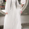 White Lady Chinese Style Fairy Sweet Hanfu Dress Full Set -LolitaInside c6dcd06cffb8e4291fc959cbe2914d90