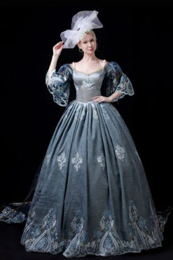 Half Sleeves High Waisted Hollow Embroidery Print Victorian Lolita Prom Dress 13 Half Sleeves High Waisted Hollow Embroidery Print Victorian Lolita Prom Dress -LolitaInside d2d2a4fde3bd2bdbc3e7d1a8fd3867f5