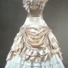 Champagne Cotton Square Collar Cap Sleeves Multi-Layer Classic Victorian Lolita Prom Dress -LolitaInside da9e2c2c918a87db88f65a69b6935f70