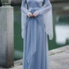 Grey Chinese Ancient Style Party Sweet Hanfu Dress -LolitaInside e2a524177983722762c8eeffe97893fa