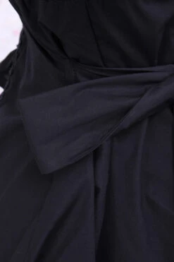 Black/White Cotton Multi-Layer Bowknot Cardigan Classic Lolita Dress -LolitaInside e8588bc0c1b5e495d841496d3c793ebc