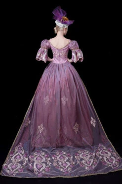 Half Sleeves High Waisted Hollow Embroidery Print Victorian Lolita Prom Dress 12 Half Sleeves High Waisted Hollow Embroidery Print Victorian Lolita Prom Dress -LolitaInside f39bd277221062a84fc8dbe834bfb8da