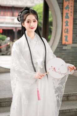 White Lady Chinese Style Fairy Sweet Hanfu Dress Full Set 12 White Lady Chinese Style Fairy Sweet Hanfu Dress Full Set -LolitaInside f4a996824a71c1e8534caf9e38b08f0c
