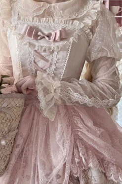 Apricot Sleeveless Rose Prologue Print Ruffle Bowknot Sweet Elegant Princess Lolita Jsk Dress 18 Apricot Sleeveless Rose Prologue Print Ruffle Bowknot Sweet Elegant Princess Lolita Jsk Dress -LolitaInside fa2eebec5628f93d9f2c31e467d3a36e