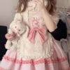 Raw Chocolate Mille Crepe Ruffle Bowknot Sweet Princess Lolita Jsk Dress 3 Colors -LolitaInside fab65e52dbf80da4aa1e424dc10ec1db